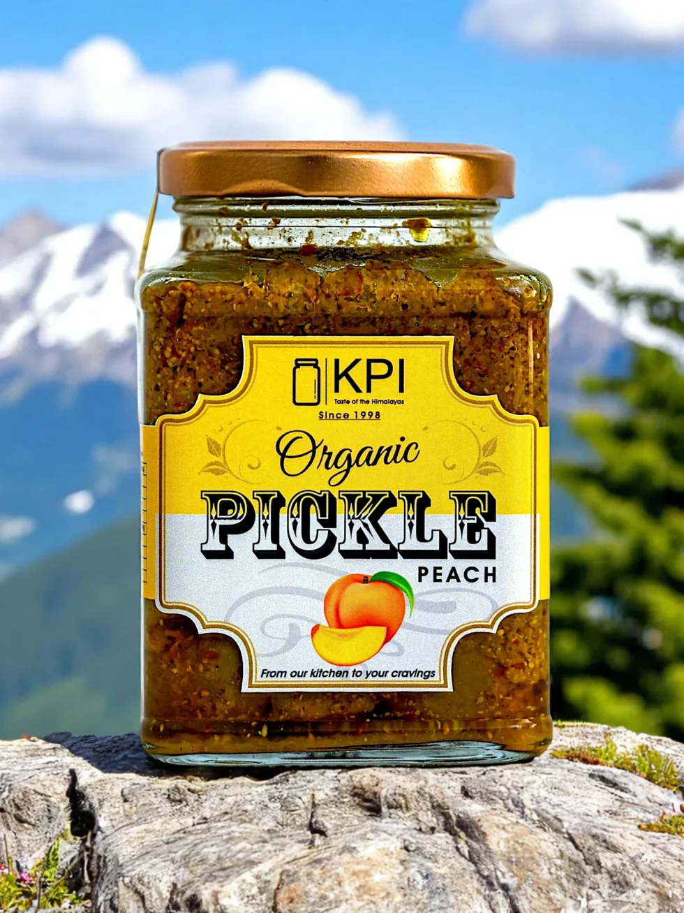 Homemade Addu Peach Pickle - Himachal Box - Order Online