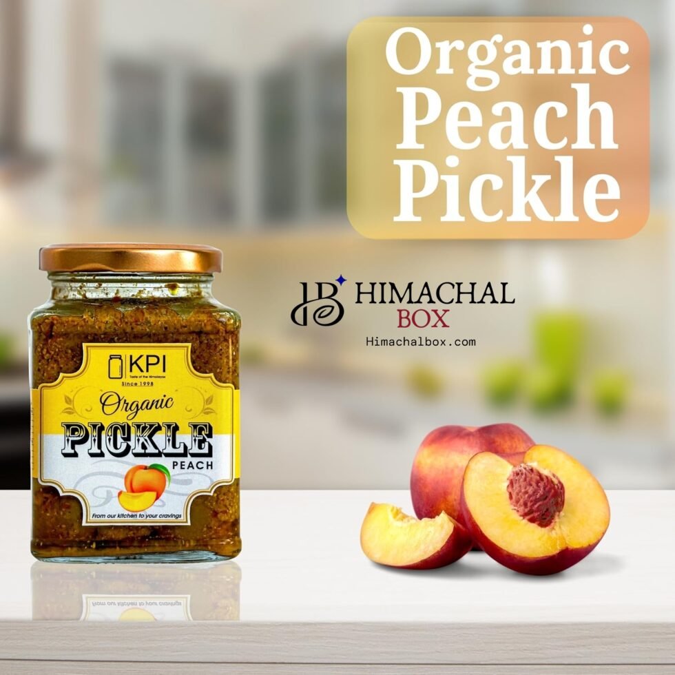 Homemade Addu Peach Pickle - Himachal Box - Order Online