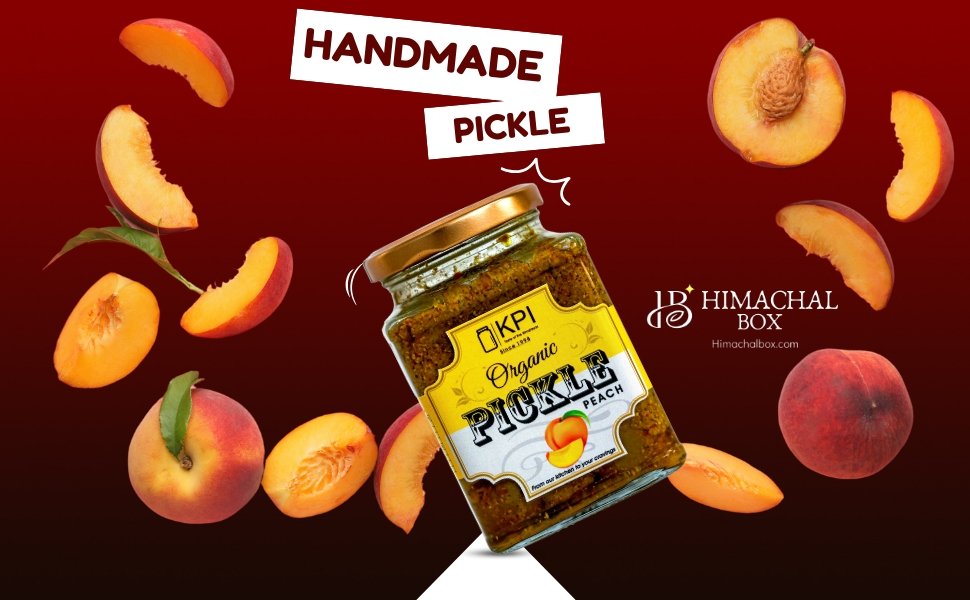 Homemade Addu Peach Pickle - Himachal Box - Order Online