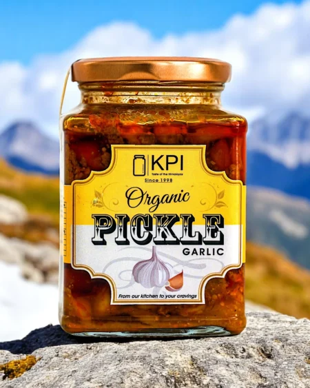 Homemade Lahsun (Garlic) Pickle – Spicy, Tangy & Full of Himachali Punch