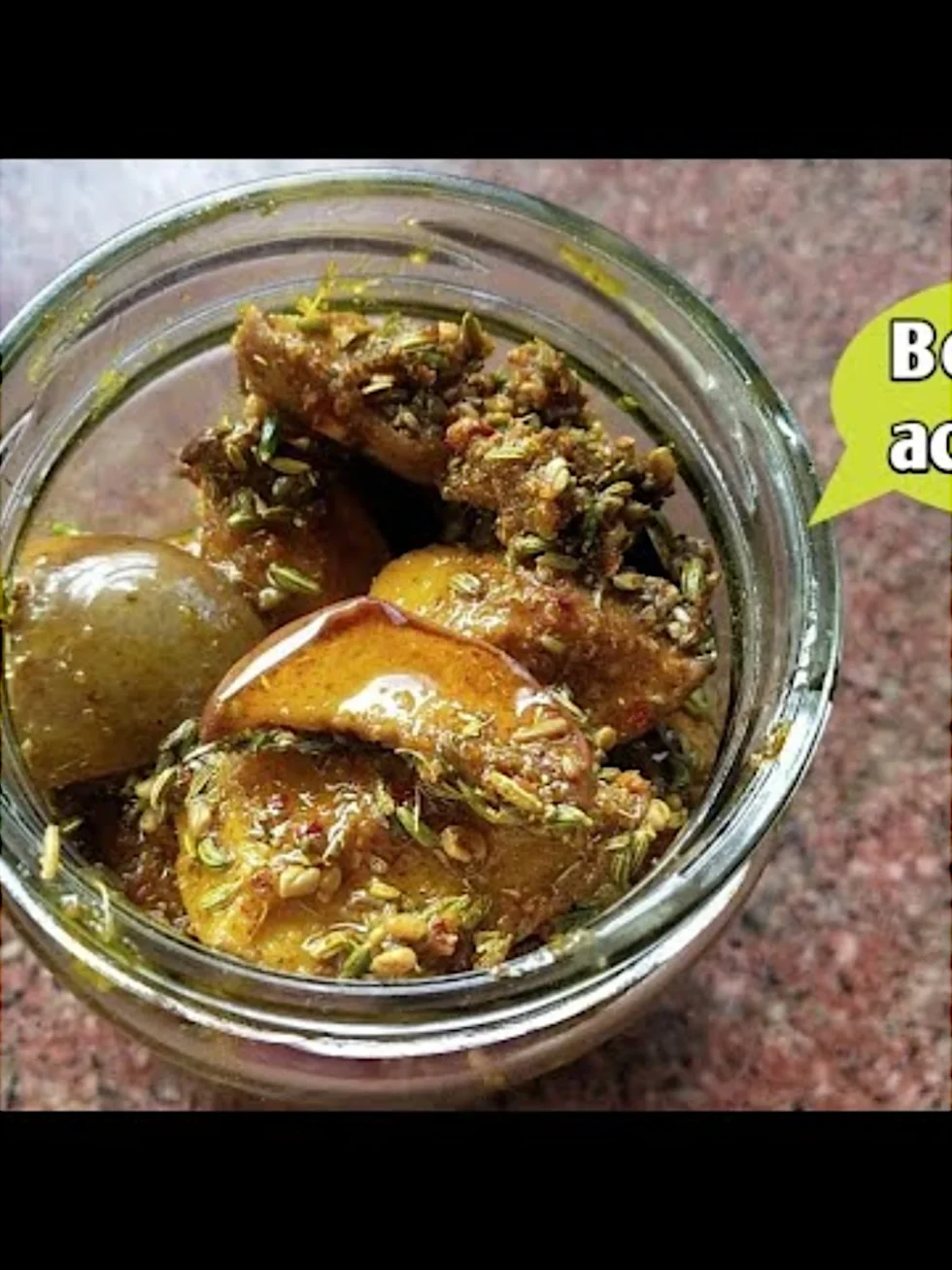 Homemade Organic Beedana (Quince) Pickle – A Tangy Treasure from Himachal