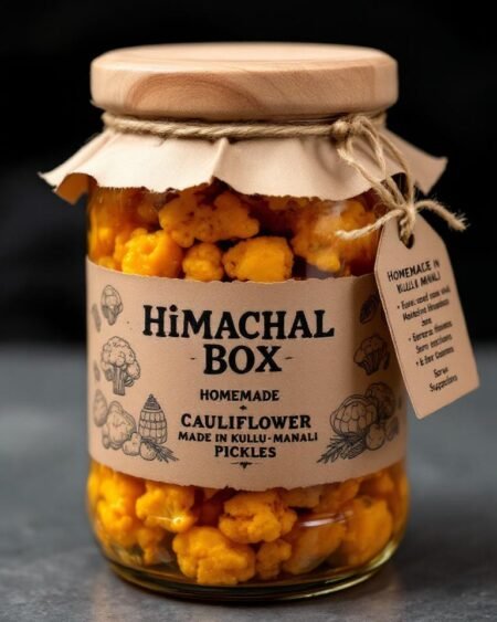 Homemade Organic Cauliflower Pickle – Crunchy, Spicy & Full of Ghar Ka Swaad