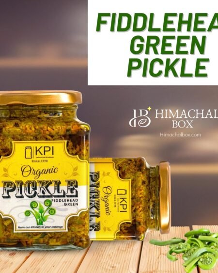 Homemade Organic Lingdi Fern Fiddlehead Pickle - Himachal Box - Order Online