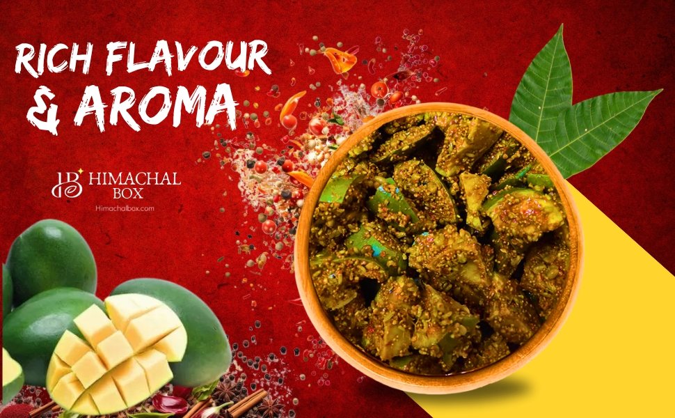 Homemade Organic Mango Pickle – The Classic Aam Ka Achar, Himachali Style - Himachal Box com