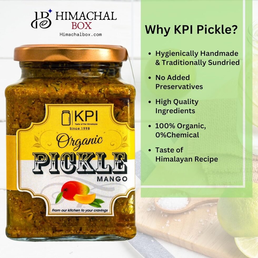 Homemade Organic Mango Pickle