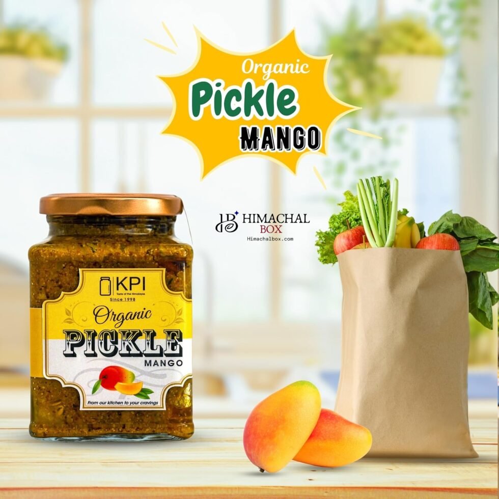Homemade Organic Mango Pickle