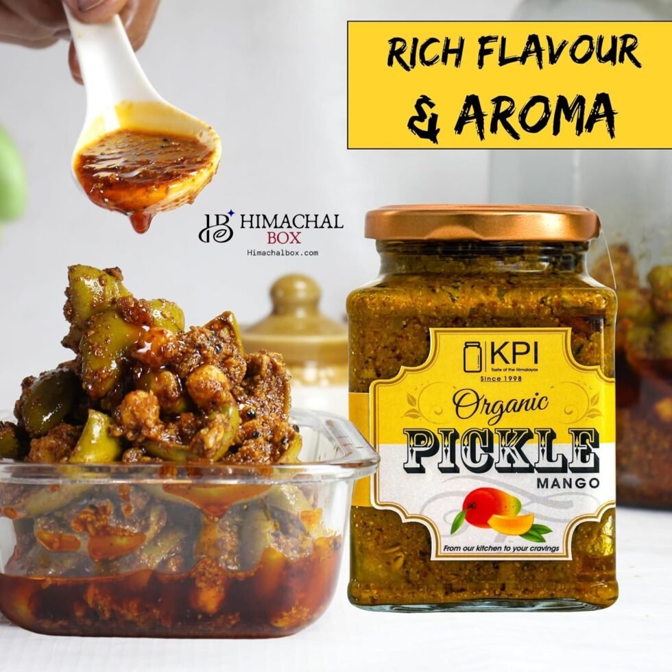 Homemade Organic Mango Pickle