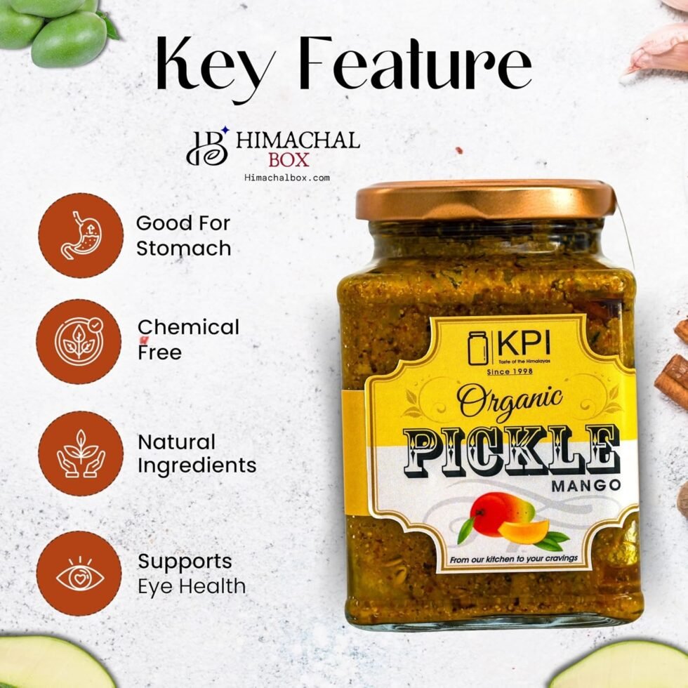 Homemade Organic Mango Pickle