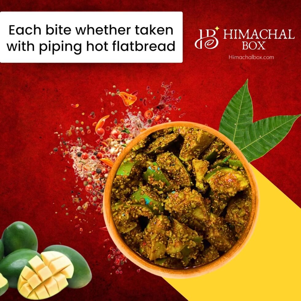 Homemade Organic Mango Pickle