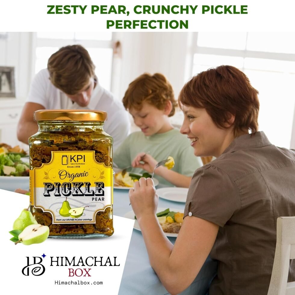 Homemade Organic Nashpati (Pear) Pickle – Sweet, Spicy & Rare Himachali Achar