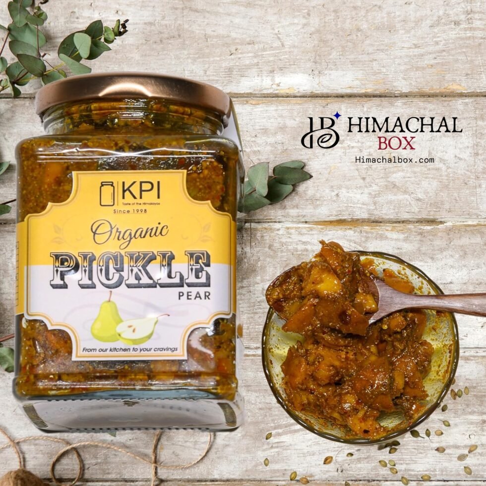 Homemade Organic Nashpati (Pear) Pickle – Sweet, Spicy & Rare Himachali Achar
