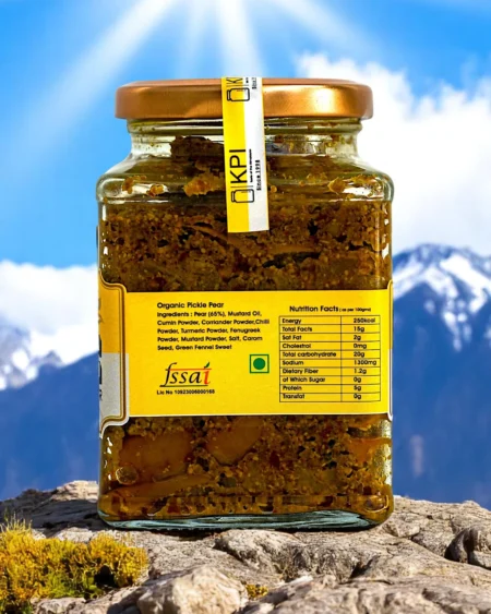 Homemade Organic Nashpati (Pear) Pickle – Sweet, Spicy & Rare Himachali Achar