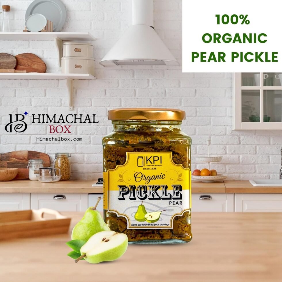 Homemade Organic Nashpati (Pear) Pickle – Sweet, Spicy & Rare Himachali Achar