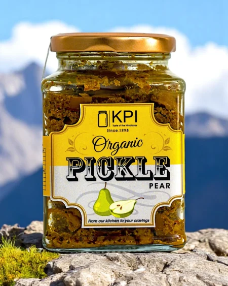 Homemade Organic Nashpati (Pear) Pickle – Sweet, Spicy & Rare Himachali Achar