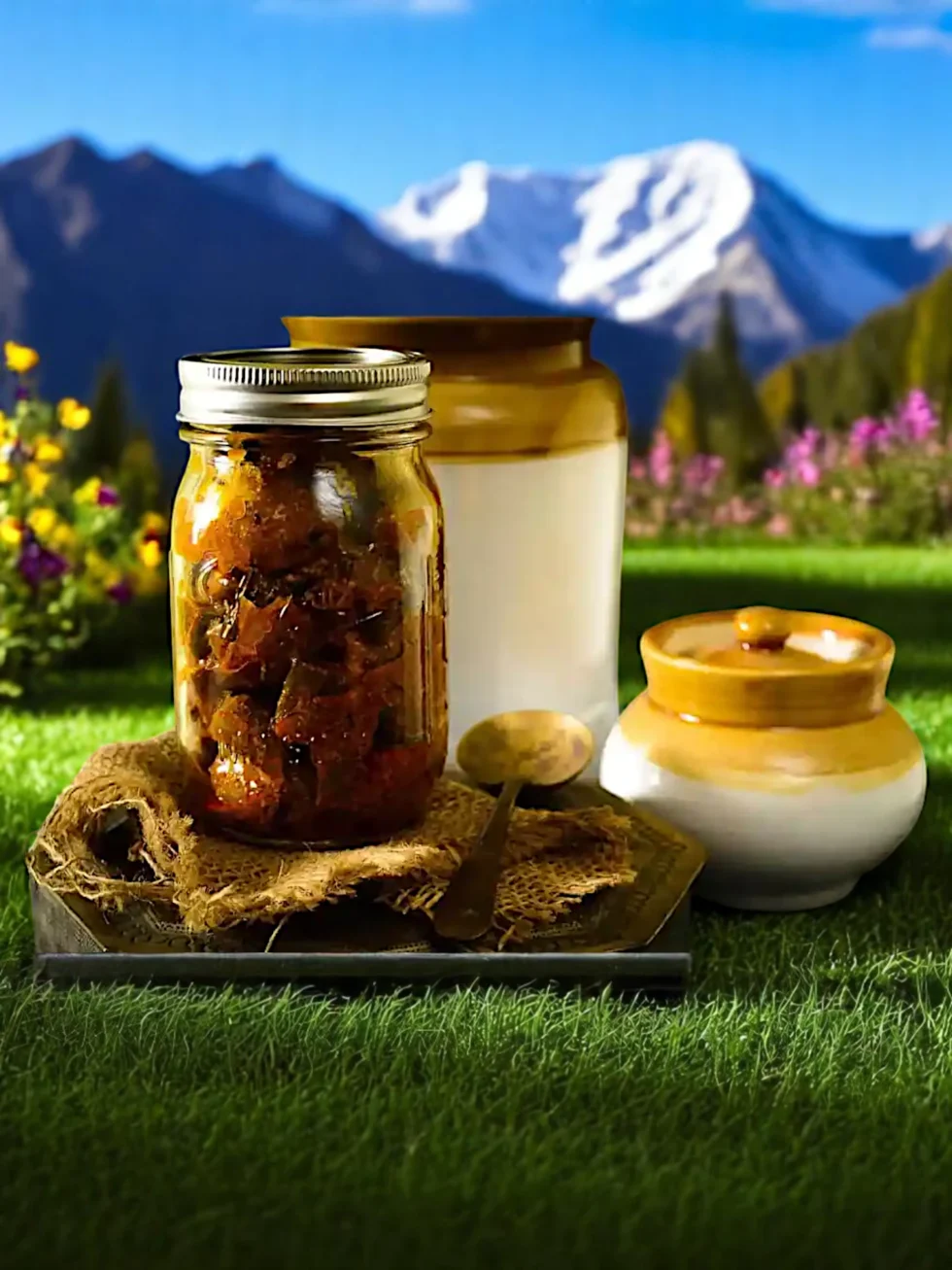 Homemade Organic Nimbu Mirch ka Achaar - Himachal Box
