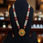 Himachali Traditional Ghau Necklace with Mala – Antique Golden Ethnic Tribal Jewelry