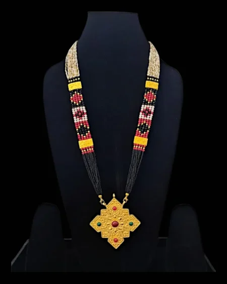 Himachali Traditional Ghau Necklace with Mala – Most Wearing Neckles by Pahadi Women