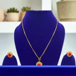 Traditional Necklace Set – Handcrafted Necklace, Earrings & Ring HimachalBox