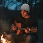 Grey Hand-Knitted Angora Wool Beanie Cap for Men & Women | Himalayan Winter Wear