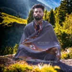 Himalayan Handloom Men's Chadar - Pure Wool Blanket Shawls