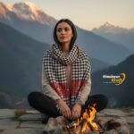 Authentic Kullu Handloom Stole from Himachal Pradesh