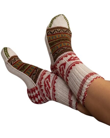 Merino Wool Hand Knitted Socks | Lahauli G.I. Tag Socks