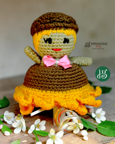 Cute handmade crochet doll soft toy Kullu Himachal