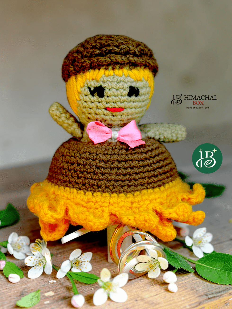 Cute handmade crochet doll soft toy Kullu Himachal