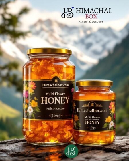 Natural wildflower honey from Himalaya collected by mountain bees