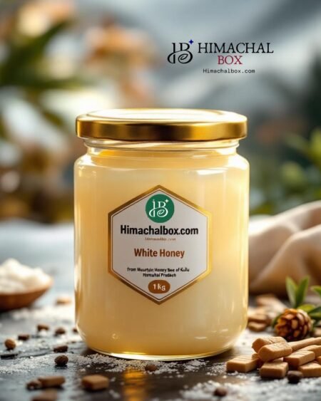 Creamy white honey raw himalayan mountain bee honey