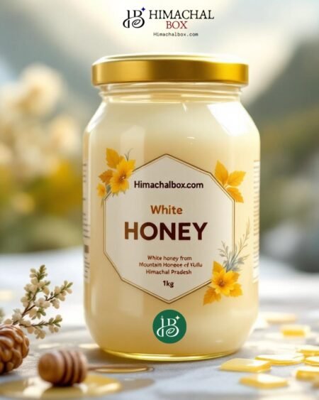 Creamy white honey raw himalayan mountain bee honey