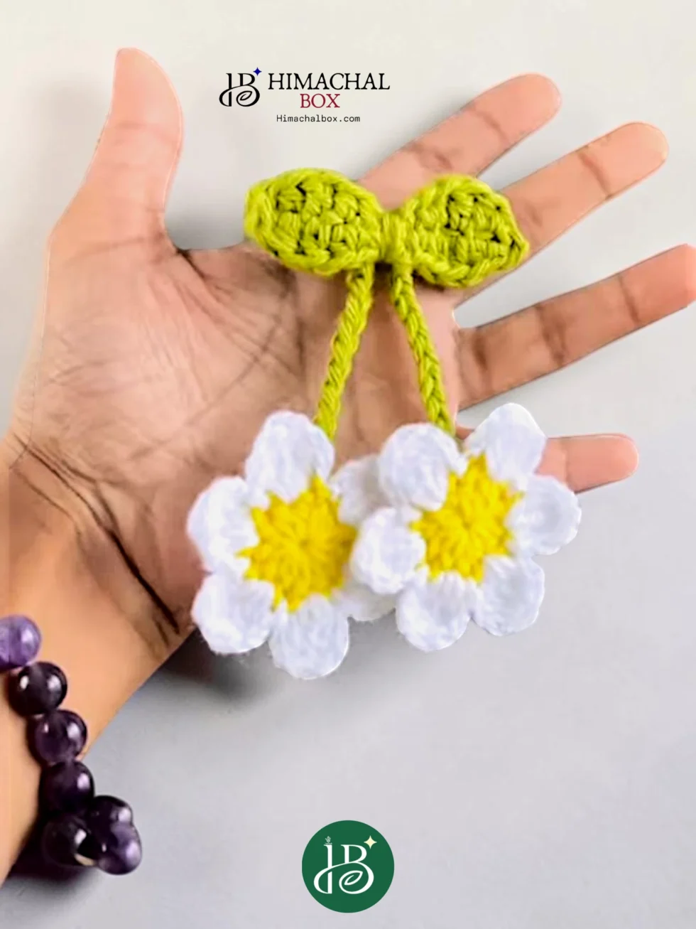 handmade crochet flower hair ties cute hair bands for girls