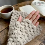 handmade crochet wool fingerless gloves winter himachalbox