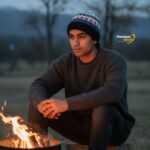 Multicolor Hand Knitted Woolen Beanie Cap | Traditional Himachali Pahadi Topu