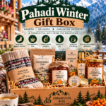 Himalayan Winter Gift Box Collection - Ghee, Angora Socks, Chemilile, Apricot Oil and Seabuckthorn