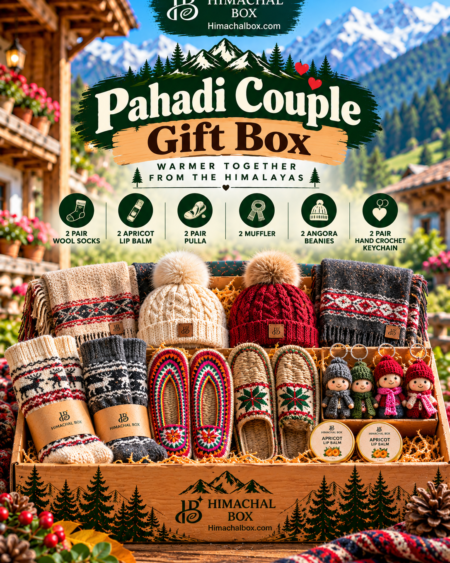 ❤️ Pahadi Couple Gift Box – Warmer Together from the Himalayas